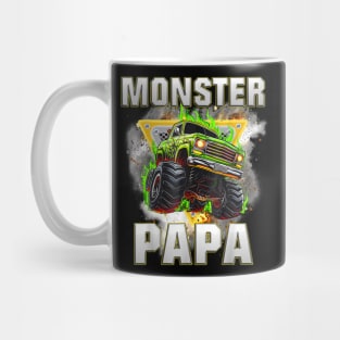 Monster Truck Papa Monster Truck Are My Jam Truck Lovers Mug